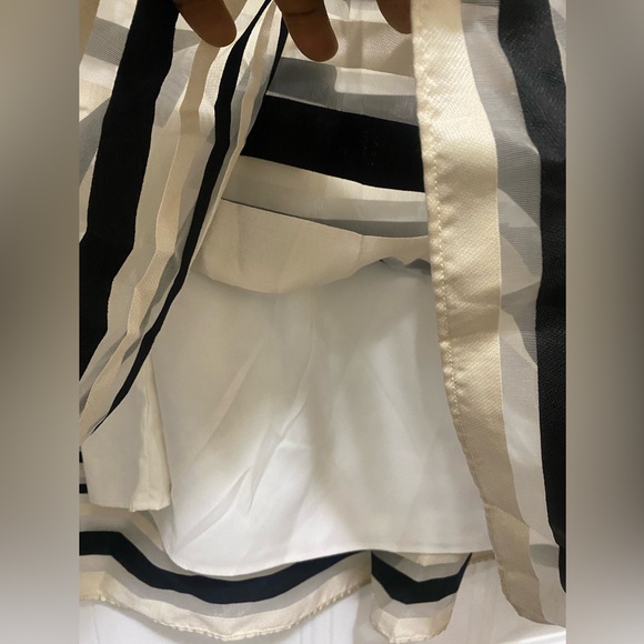 Belle Badgley Mischka Women’s pleated skirt NWT SZ 10 - Picture 3 of 5